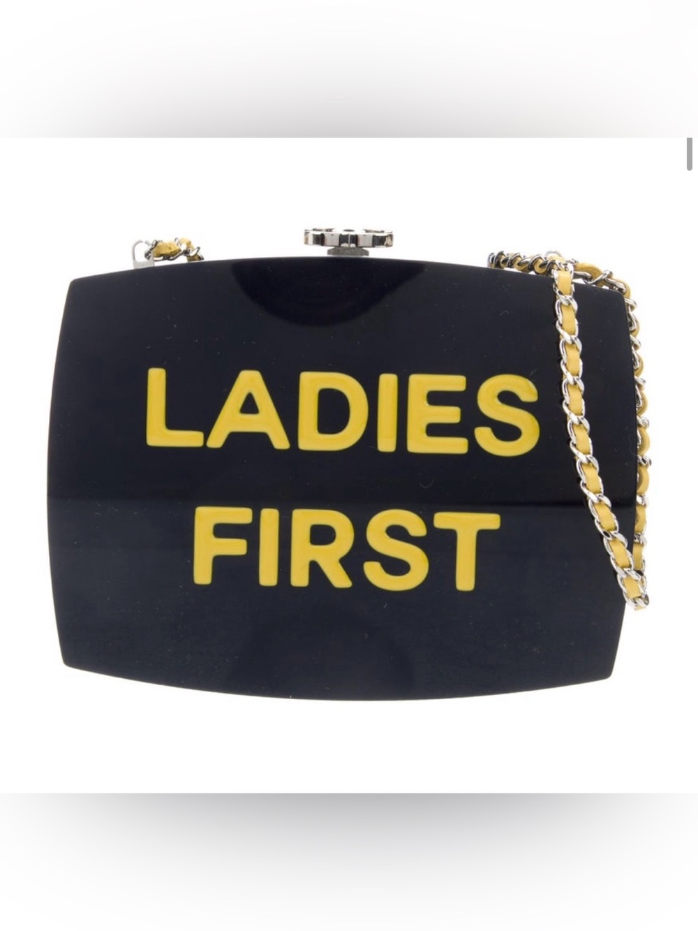 CHANEL Plexiglass “Evening in the Street” 5x5=CC Small Clutch – 2015 full set